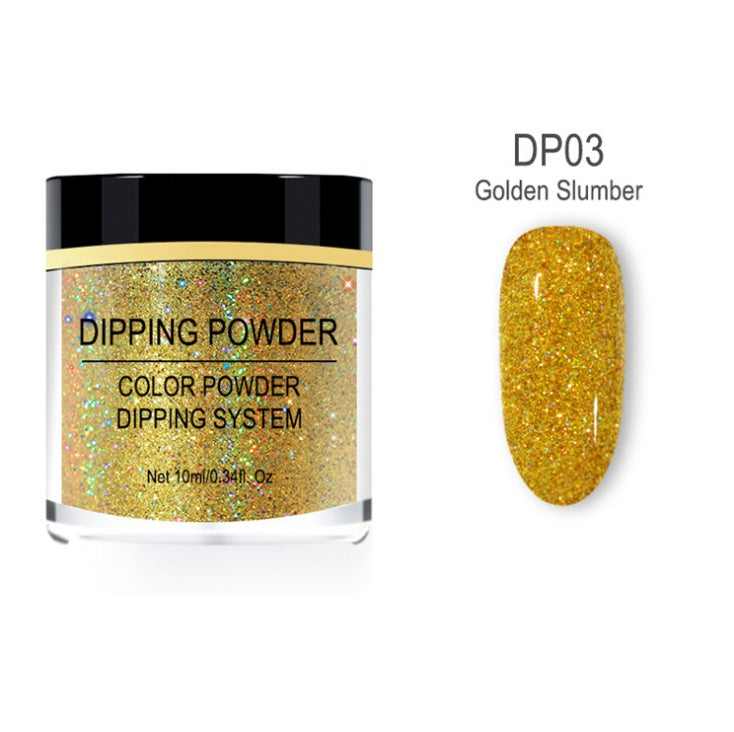 Laser Glitter Nail Powder – Shiny Holographic Nail Art Dust