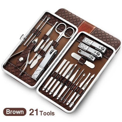 Nail Manicure Tool Kit Combo – Clippers, Files & Grooming Essentials