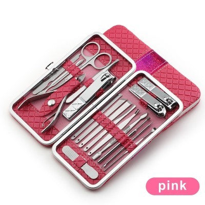 Nail Manicure Tool Kit Combo – Clippers, Files & Grooming Essentials