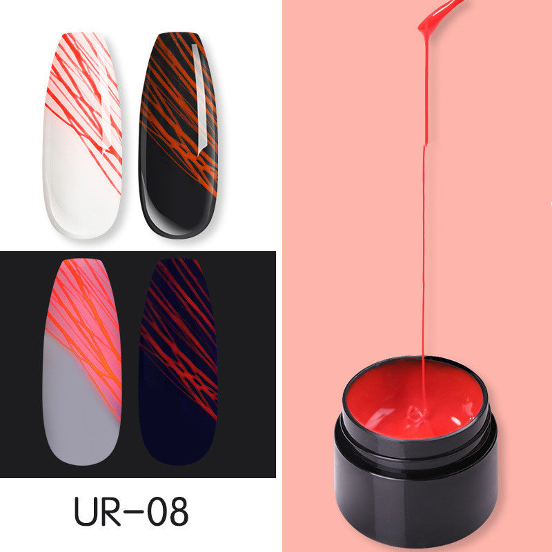 Luminous Spider Nail Gel – UV Manicure Nail Art Polish