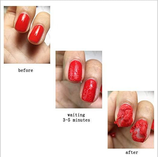 Burst Magic Nail Polish Remover – Fast Soak-Off Gel Cleaner