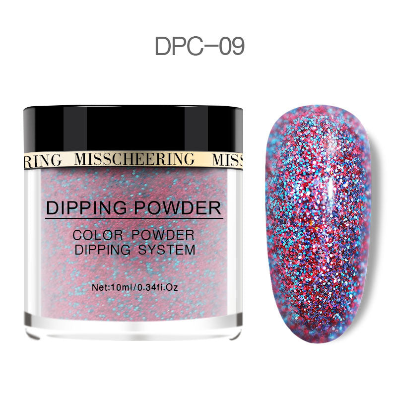 Laser Glitter Nail Powder – Shiny Holographic Nail Art Dust
