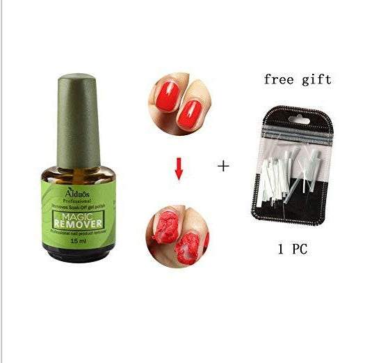 Burst Magic Nail Polish Remover – Fast Soak-Off Gel Cleaner