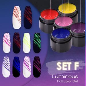 Luminous Spider Nail Gel – UV Manicure Nail Art Polish