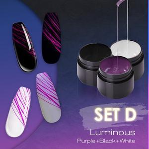 Luminous Spider Nail Gel – UV Manicure Nail Art Polish