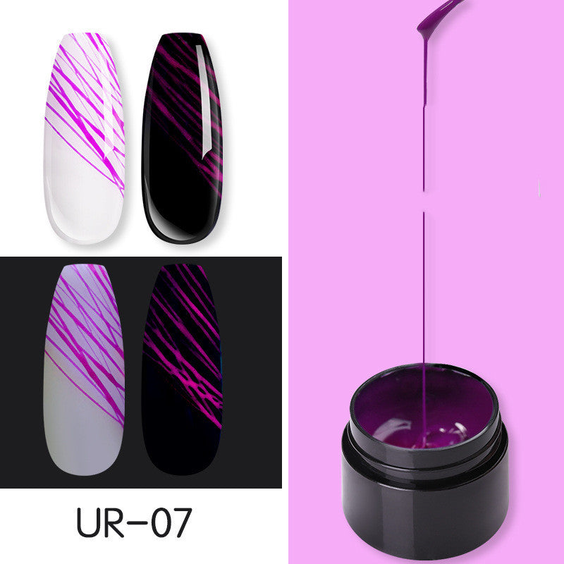 Luminous Spider Nail Gel – UV Manicure Nail Art Polish