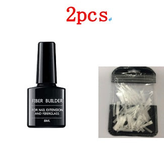 Fiber Builder Nail Gel – Quick Repair & Soak-Off UV Gel