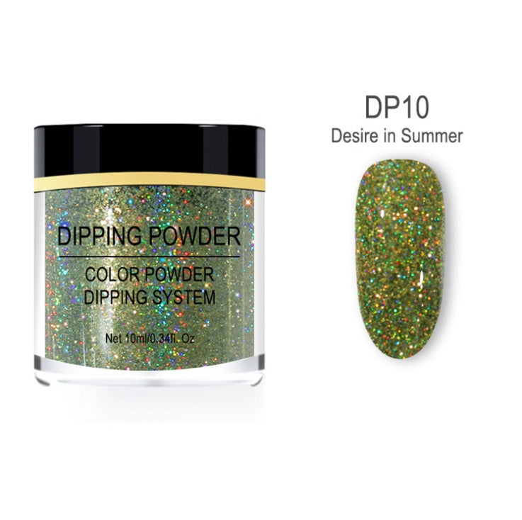 Laser Glitter Nail Powder – Shiny Holographic Nail Art Dust