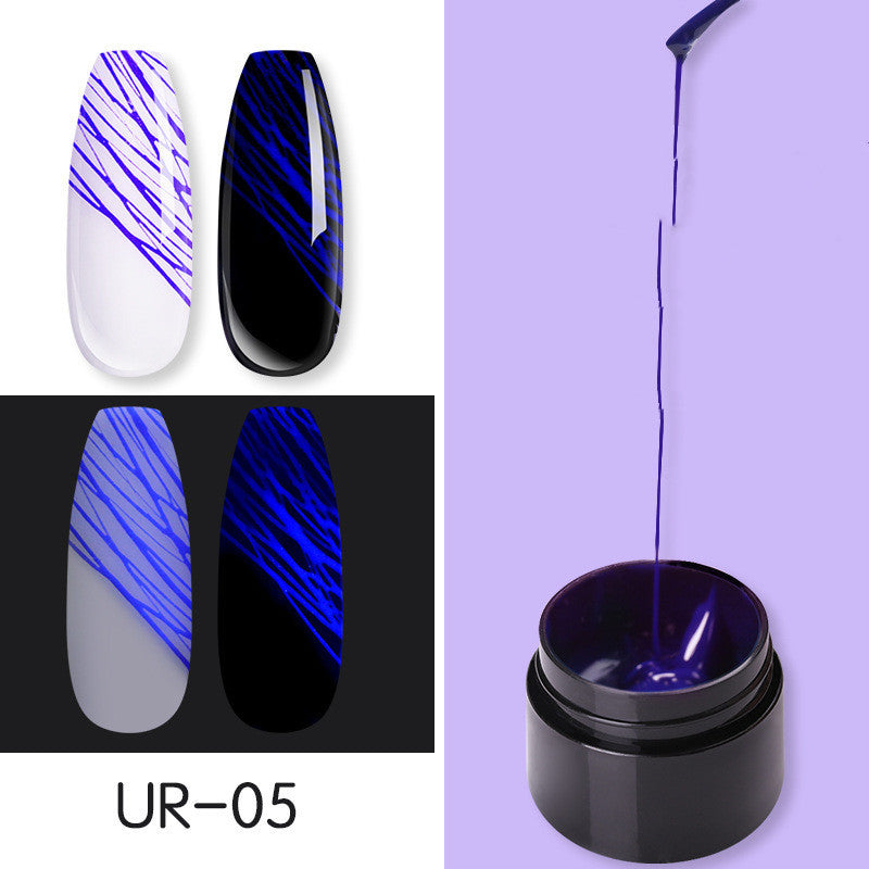 Luminous Spider Nail Gel – UV Manicure Nail Art Polish
