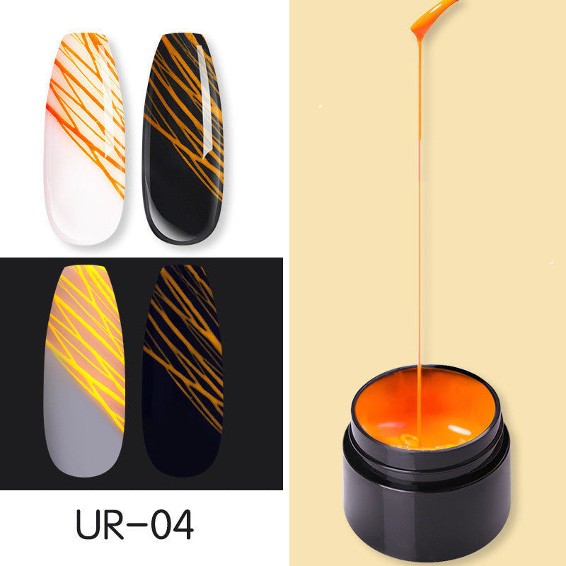 Luminous Spider Nail Gel – UV Manicure Nail Art Polish