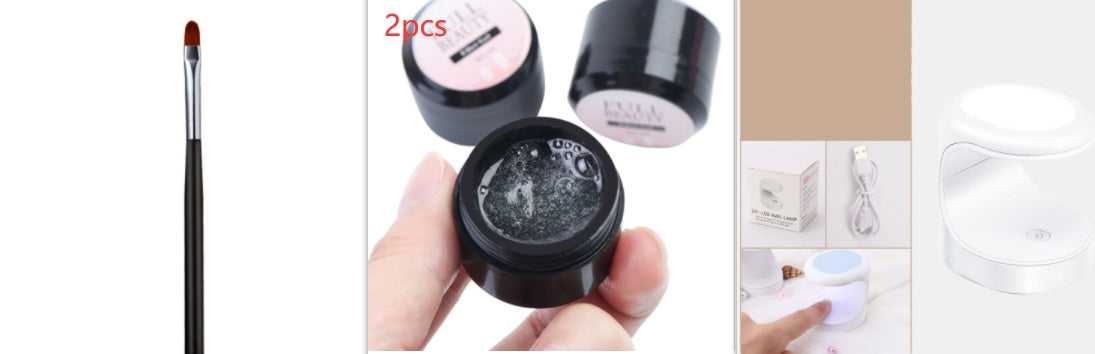 Crack Repair Nail Glue & Fiber Silk Extension Gel – UV Builder Gel