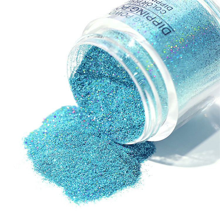 Laser Glitter Nail Powder – Shiny Holographic Nail Art Dust