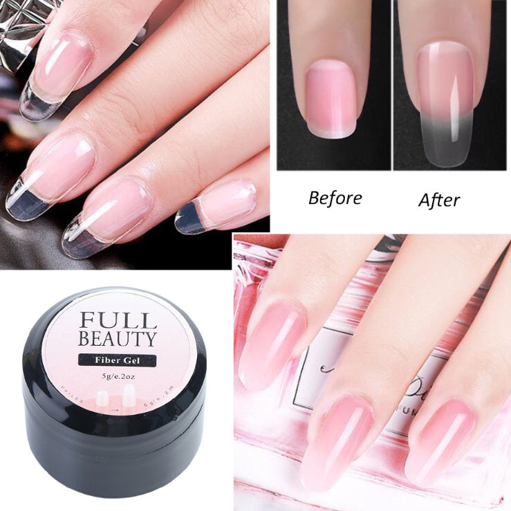 Crack Repair Nail Glue & Fiber Silk Extension Gel – UV Builder Gel