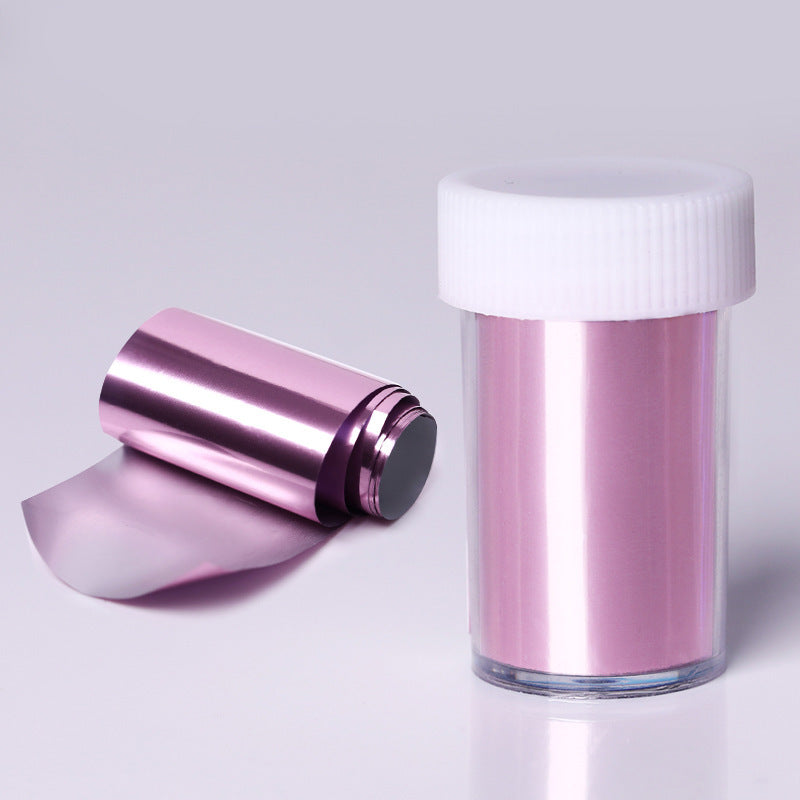 Rose Gold Star Nail Art Transfer Stickers – Paper Foil Decals