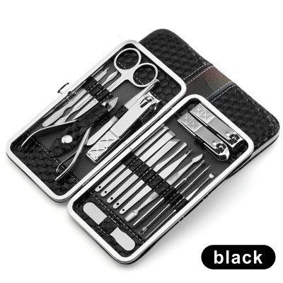 Nail Manicure Tool Kit Combo – Clippers, Files & Grooming Essentials