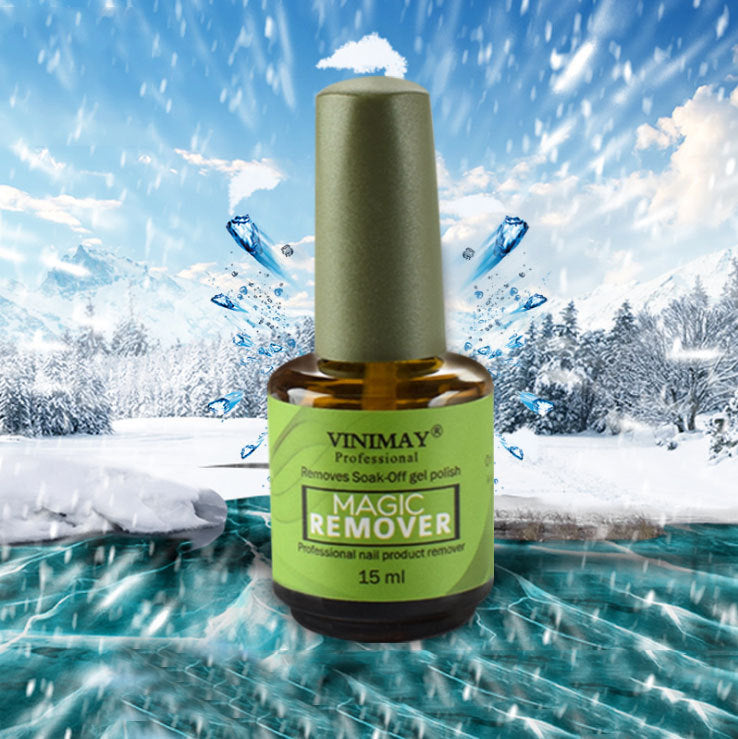 Burst Magic Nail Polish Remover – Fast Soak-Off Gel Cleaner