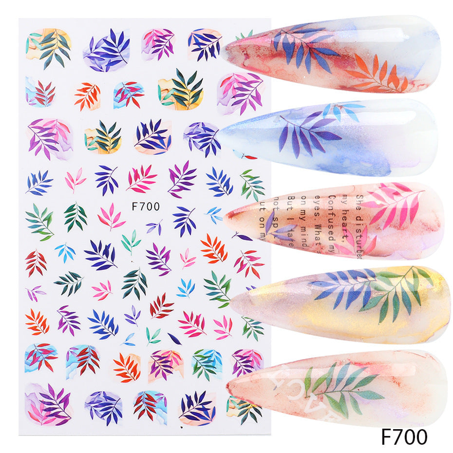 Floral Nail Stickers – Flower Nail Art Decals