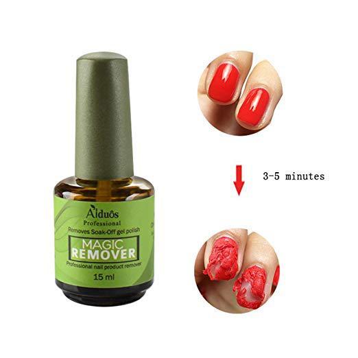 Burst Magic Nail Polish Remover – Fast Soak-Off Gel Cleaner
