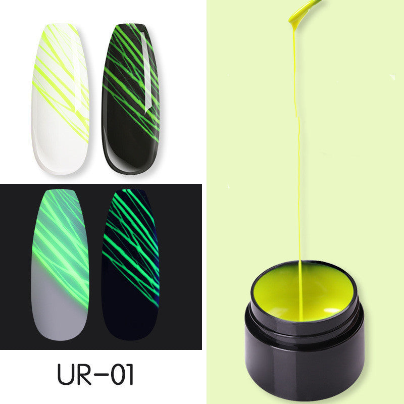 Luminous Spider Nail Gel – UV Manicure Nail Art Polish