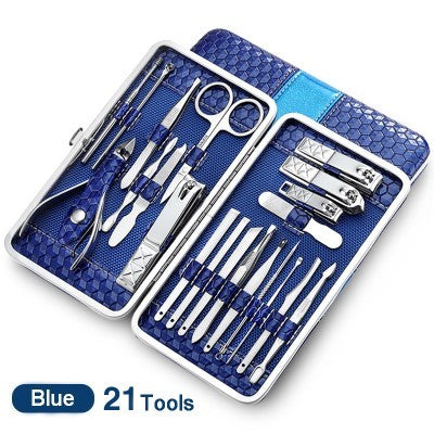 Nail Manicure Tool Kit Combo – Clippers, Files & Grooming Essentials