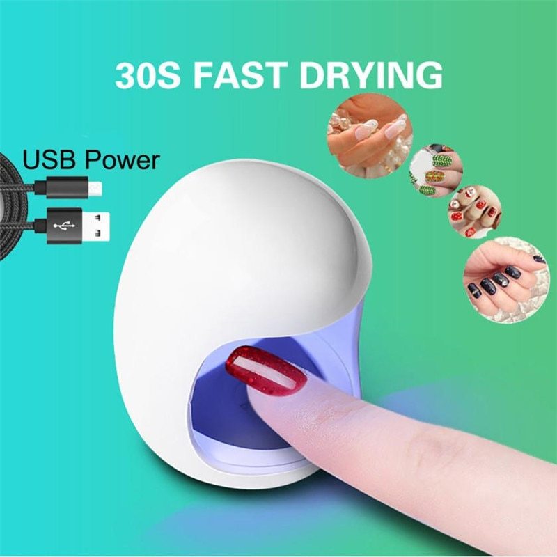 Mini UV Nail Dryer – Portable Gel Polish Drying Lamp
