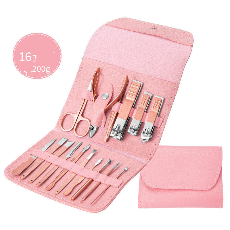 Professional Nail Care Set – Scissors, Clippers, Ear Spoon & Pedicure Tools