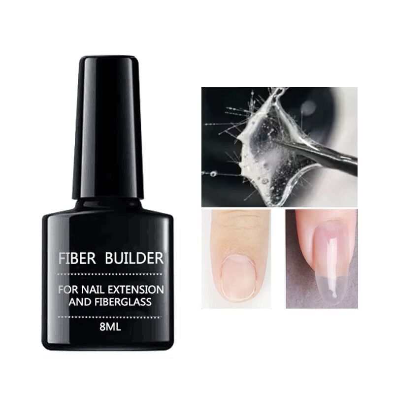 Fiber Builder Nail Gel – Quick Repair & Soak-Off UV Gel