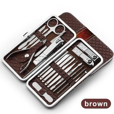 Nail Manicure Tool Kit Combo – Clippers, Files & Grooming Essentials