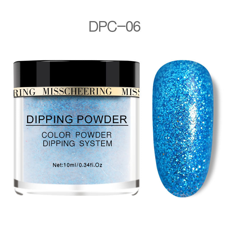 Laser Glitter Nail Powder – Shiny Holographic Nail Art Dust