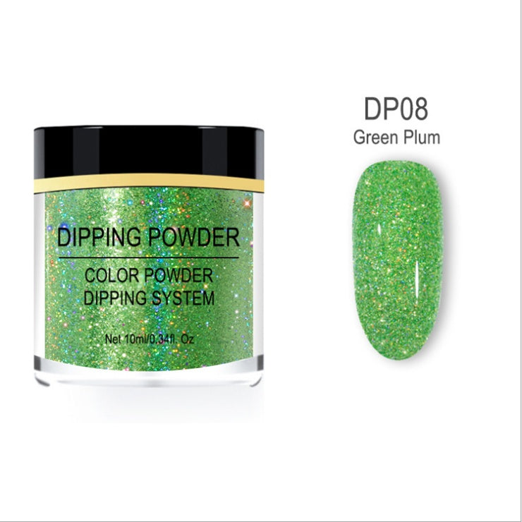 Laser Glitter Nail Powder – Shiny Holographic Nail Art Dust