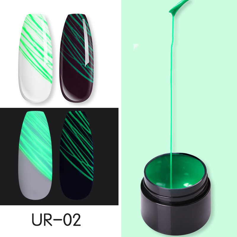 Luminous Spider Nail Gel – UV Manicure Nail Art Polish