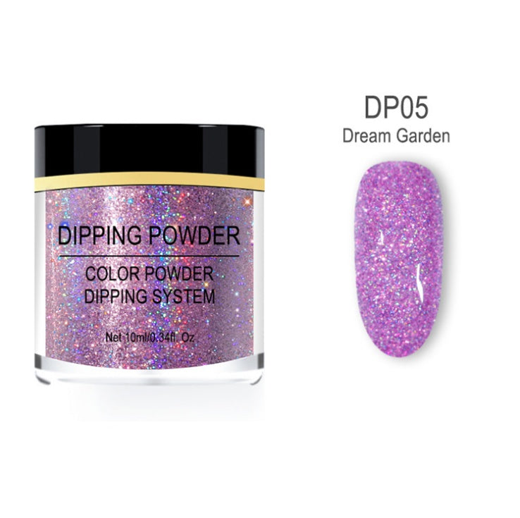 Laser Glitter Nail Powder – Shiny Holographic Nail Art Dust