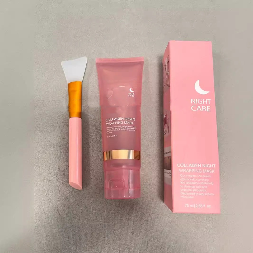 Face Night Mask – Collagen Wrapping Mask for Skin Firming & Hydration