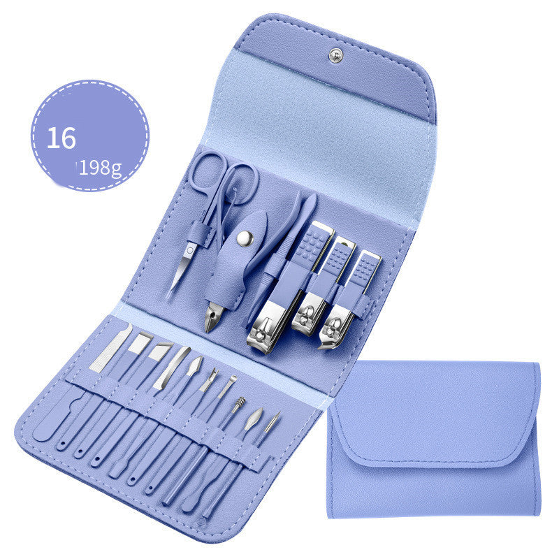 Professional Nail Care Set – Scissors, Clippers, Ear Spoon & Pedicure Tools