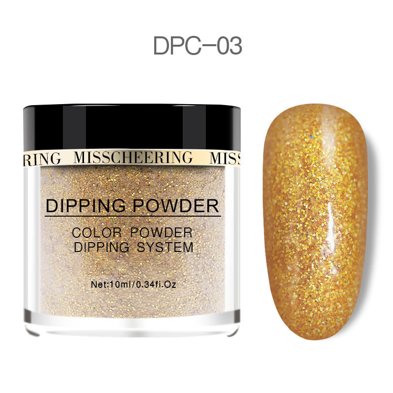 Laser Glitter Nail Powder – Shiny Holographic Nail Art Dust