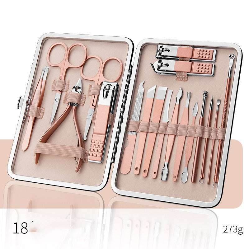 Professional Nail Care Set – Scissors, Clippers, Ear Spoon & Pedicure Tools