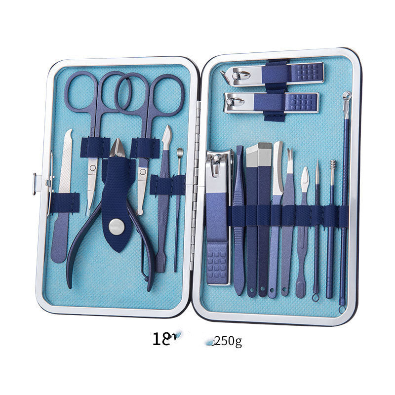 Professional Nail Care Set – Scissors, Clippers, Ear Spoon & Pedicure Tools