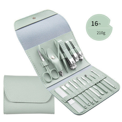Professional Nail Care Set – Scissors, Clippers, Ear Spoon & Pedicure Tools