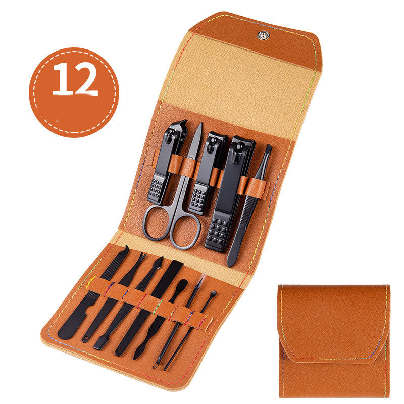 Professional Nail Care Set – Scissors, Clippers, Ear Spoon & Pedicure Tools