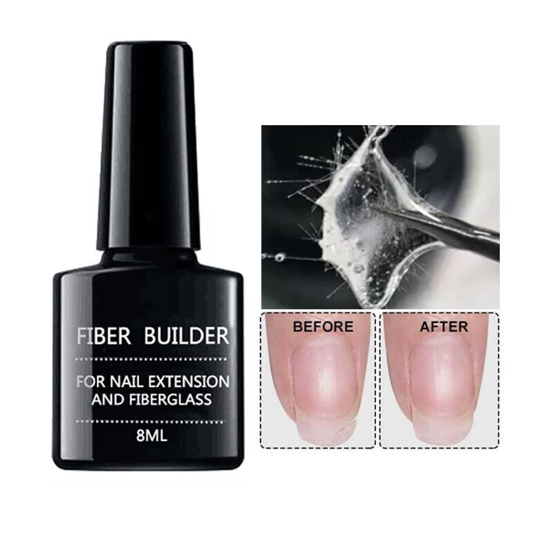 Fiber Builder Nail Gel – Quick Repair & Soak-Off UV Gel