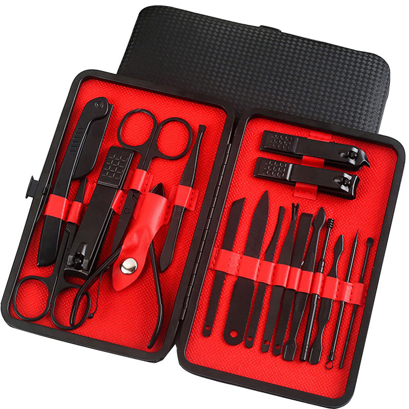 Professional Nail Care Set – Scissors, Clippers, Ear Spoon & Pedicure Tools