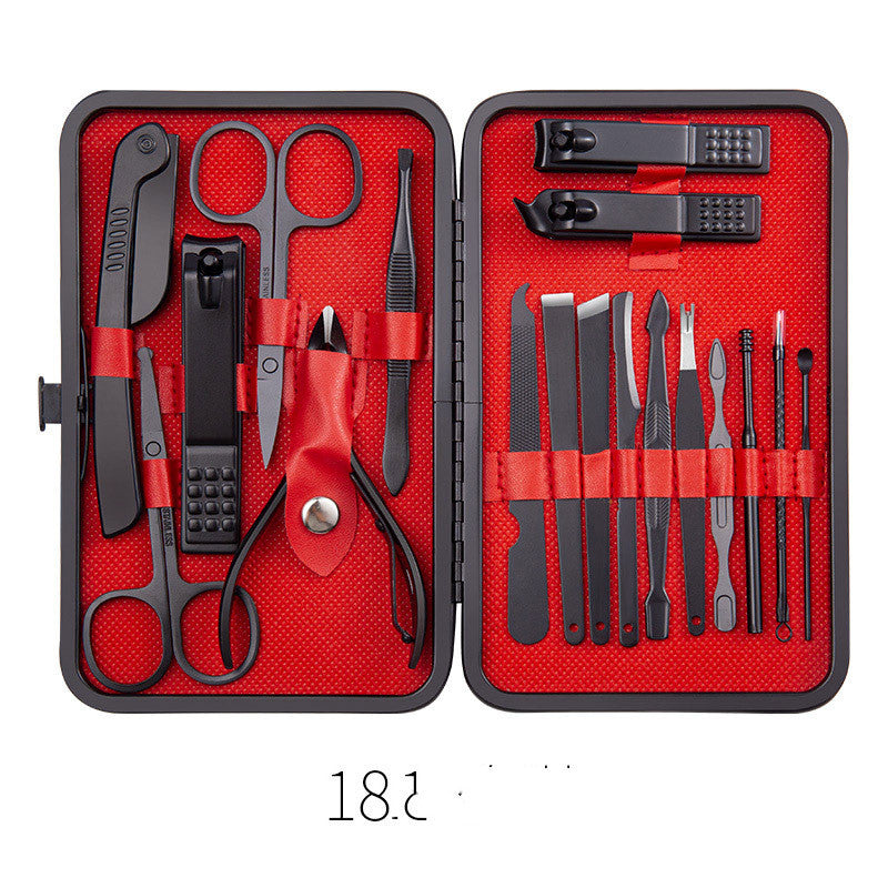 Professional Nail Care Set – Scissors, Clippers, Ear Spoon & Pedicure Tools