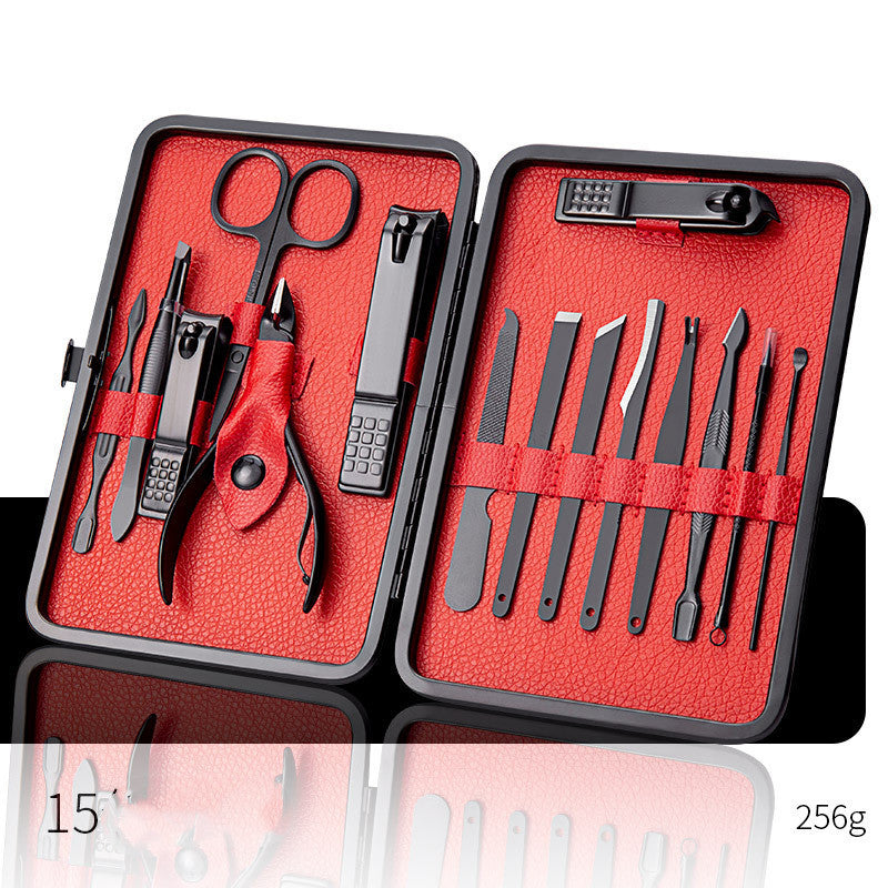 Professional Nail Care Set – Scissors, Clippers, Ear Spoon & Pedicure Tools