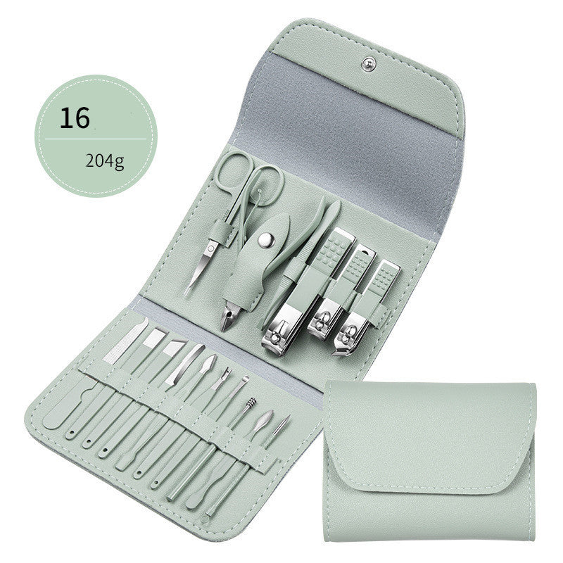 Professional Nail Care Set – Scissors, Clippers, Ear Spoon & Pedicure Tools