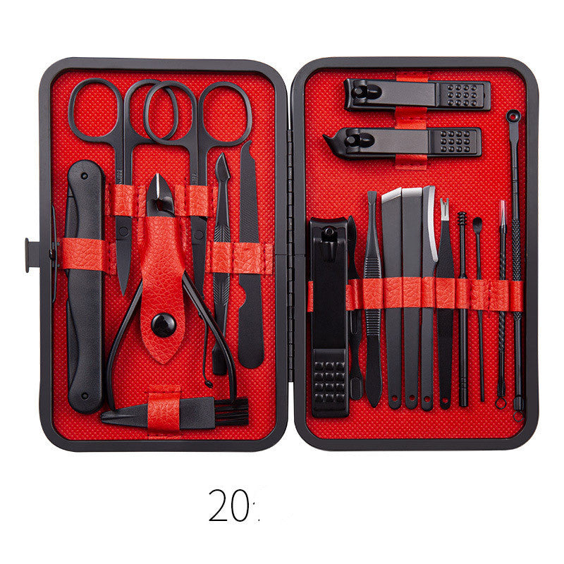 Professional Nail Care Set – Scissors, Clippers, Ear Spoon & Pedicure Tools