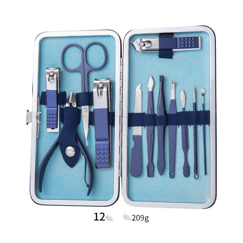 Professional Nail Care Set – Scissors, Clippers, Ear Spoon & Pedicure Tools