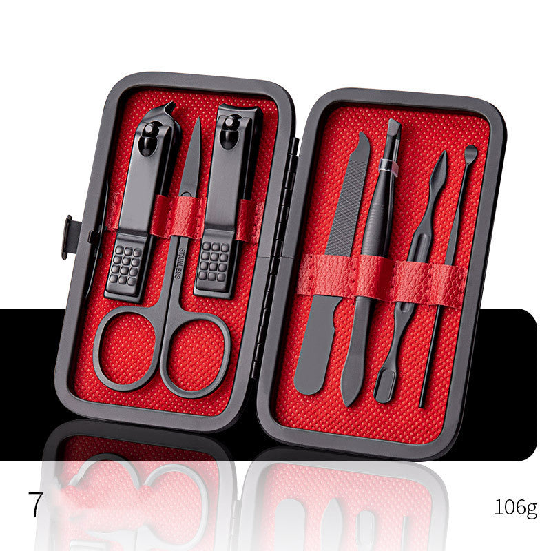 Professional Nail Care Set – Scissors, Clippers, Ear Spoon & Pedicure Tools